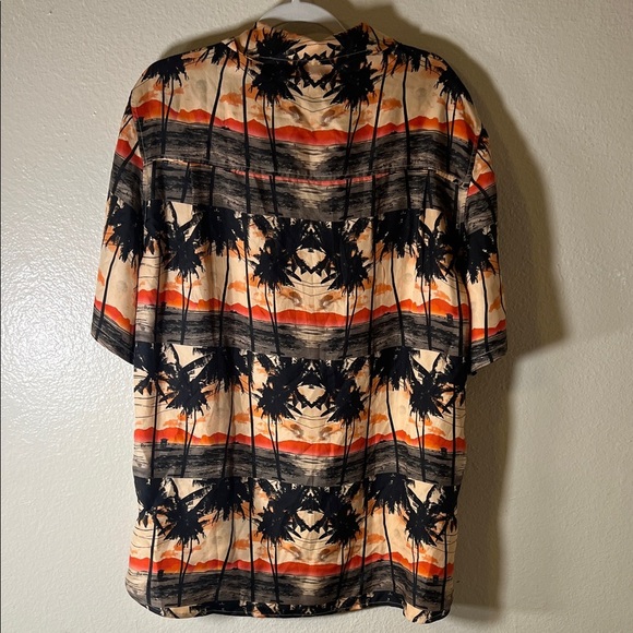 Men's Hawaiian shirt 100% silk by Philip Huang size L - Picture 3 of 12